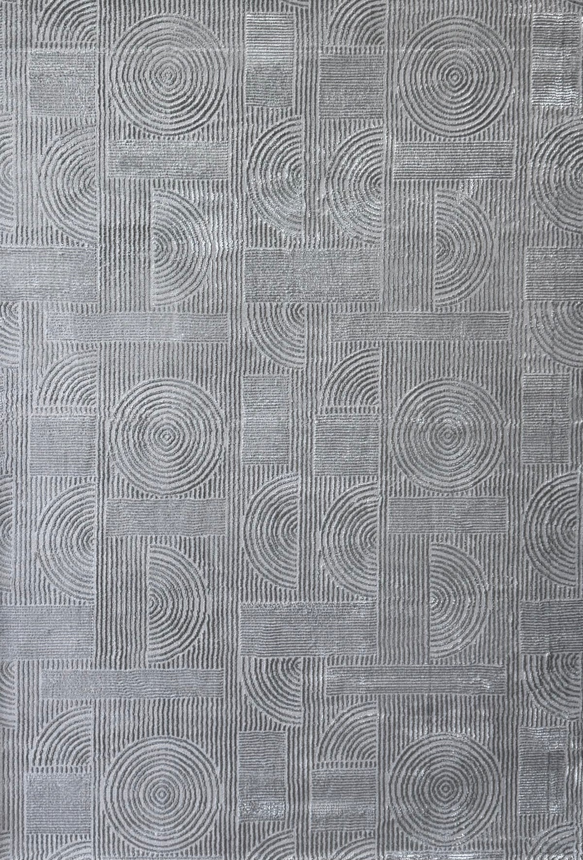 Alfombra Premium Importada de Turquía / Gobekli Tepe 8392A / L.Grey - L.Grey