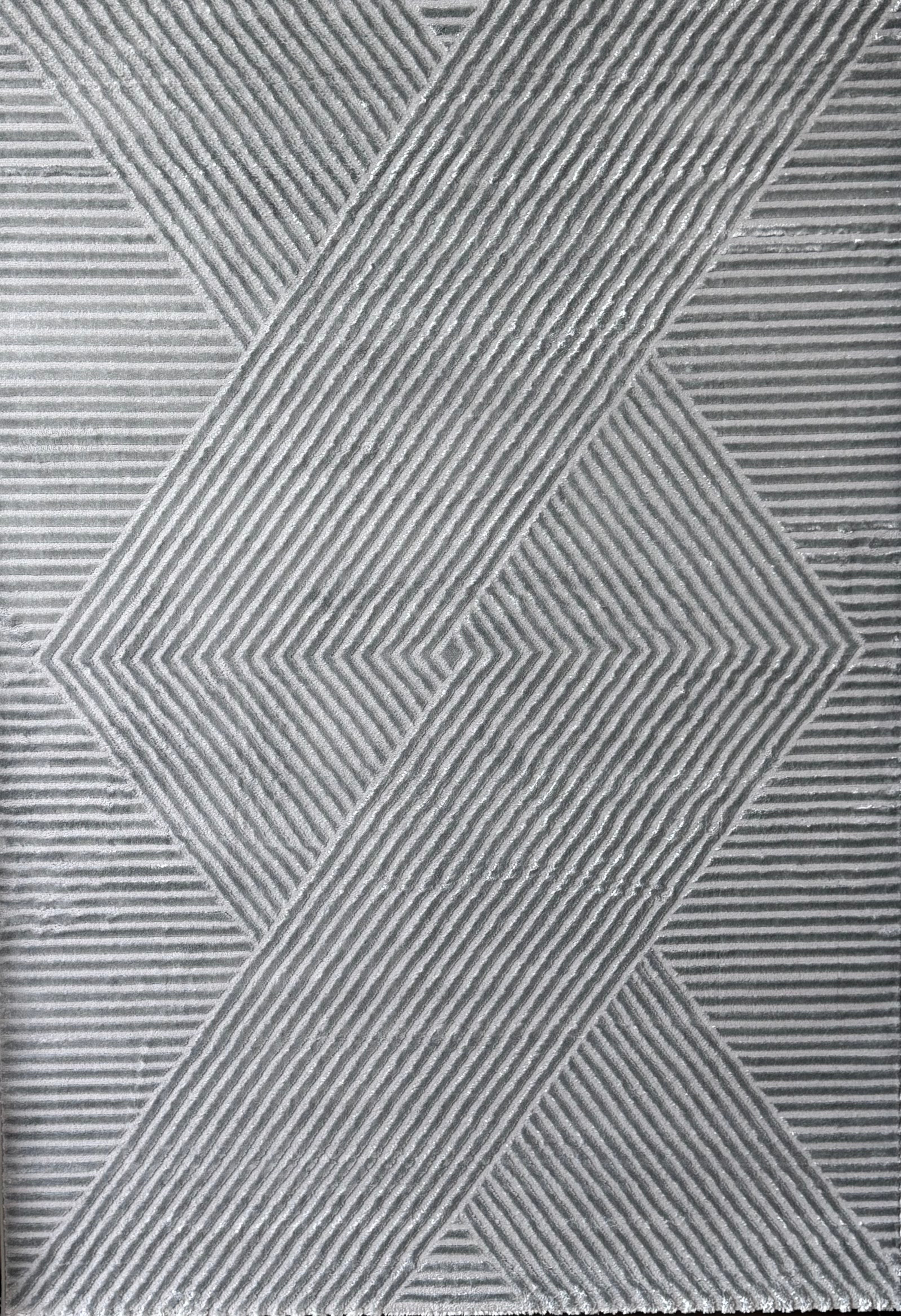 Alfombra Premium Importada desde Turquía / Gobekli Tepe 8491A / L.Grey - L.Grey
